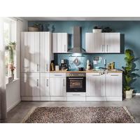 Küchenleerblock Anton Landhaus - Wildeiche/Lärchefarben, Basics, Holzwerkstoff (310cm) - Respekta