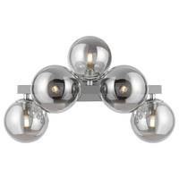 Wandleuchte Dallas - Chromfarben, Basics, Glas/Metall (23/24/38cm) - MAYTONI