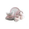 Kombiservice 4 Personen 16-teilig Hellrosa - Hellrosa, Basics, Keramik - Mäser