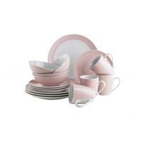 Kombiservice 4 Personen 16-Teilig Hellrosa - Hellrosa, Basics, Keramik - Mäser
