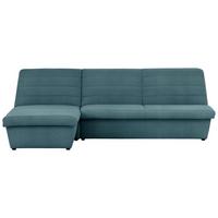 Ecksofa Looks Viii Petrol - Petrol/Schwarz, Design, Textil (168/274cm) - LOOKS by W.Joop