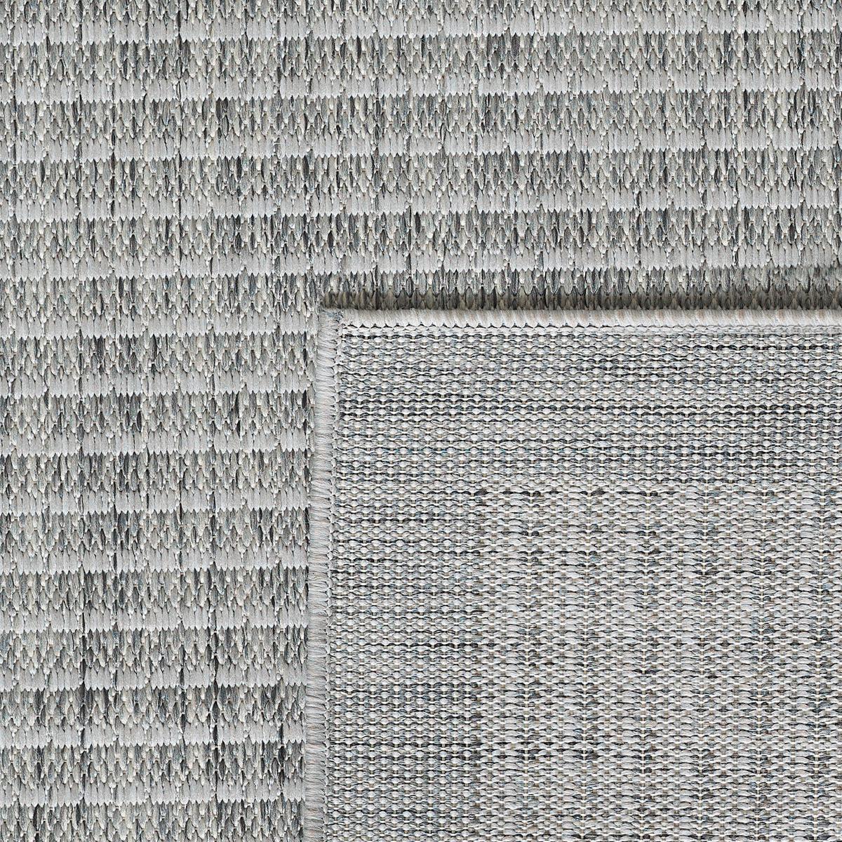 Outdoorteppich Giza 280 X 370 1410 Grey - Grau, Basics, Textil (280/370cm) - Novel
