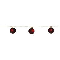 Lichterkette 411559_bliss - Transparent/Rot, Basics, Kunststoff/Metall (160/6/6cm) - Eglo