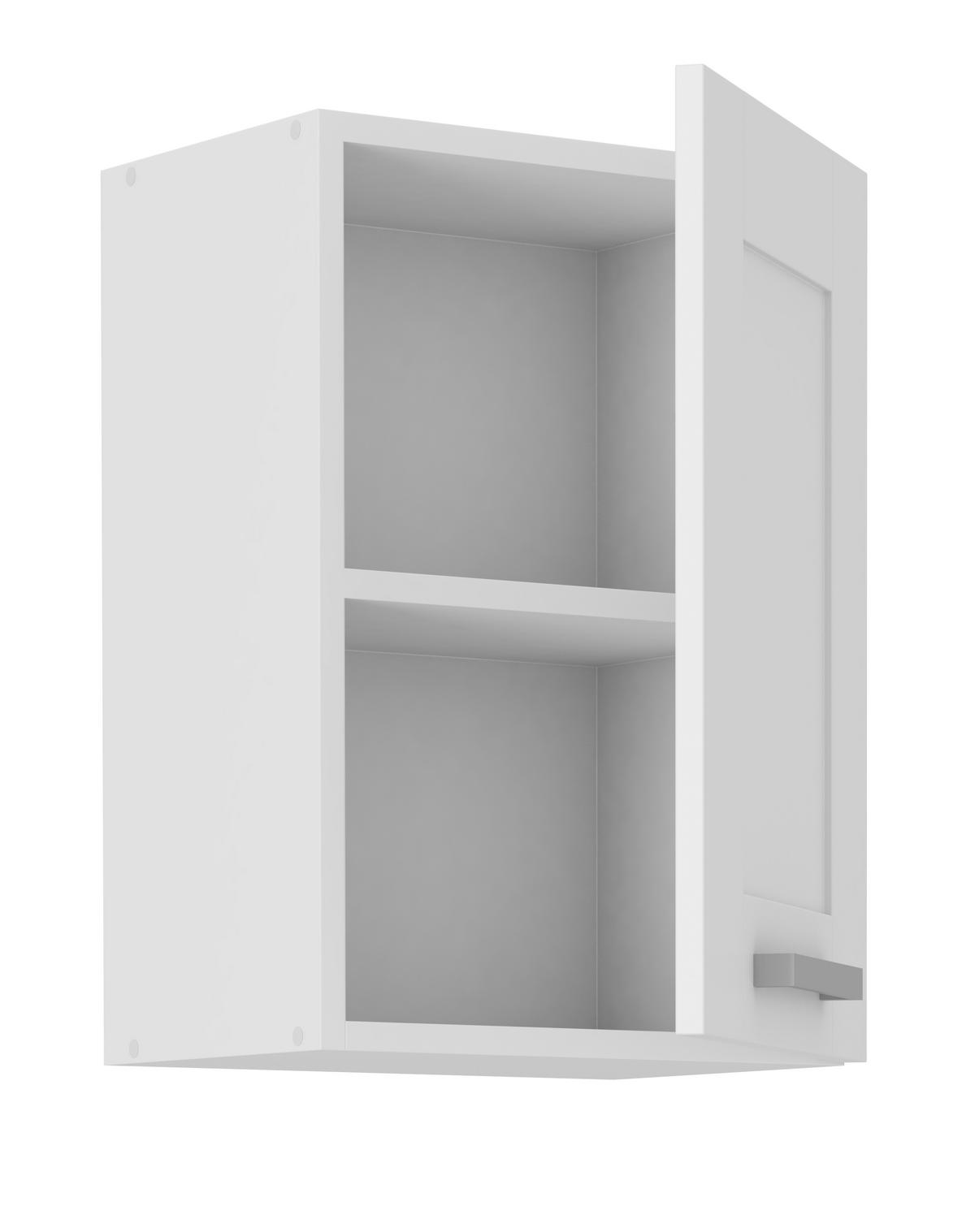 Felsőszekrény Luisa - fehér, Romantik / Landhaus, faalapú anyag (40/58/31cm)