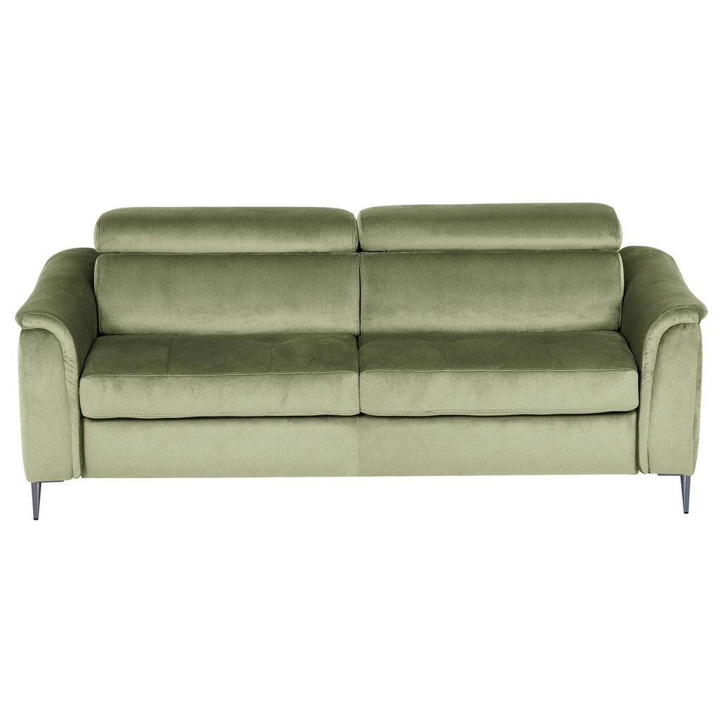 SCHLAFSOFA Pafos Hellgrün B: 203 cm