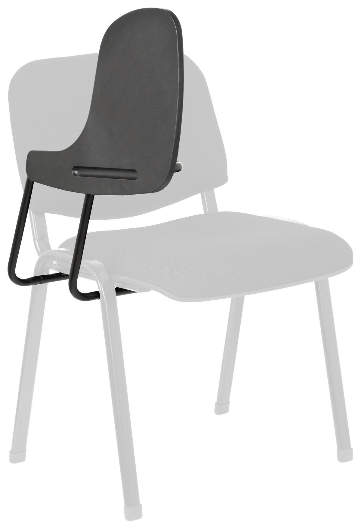 Tabletttisch Metall/kunststoff L 30 Cm - Schwarz, Basics, Kunststoff/Metall (30/40/20cm) - MID.YOU