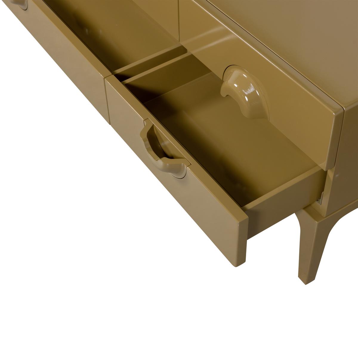 LOWBOARD Merge Honig B: 160cm - Honig, Design, Holz (160/57/44cm) - Livetastic