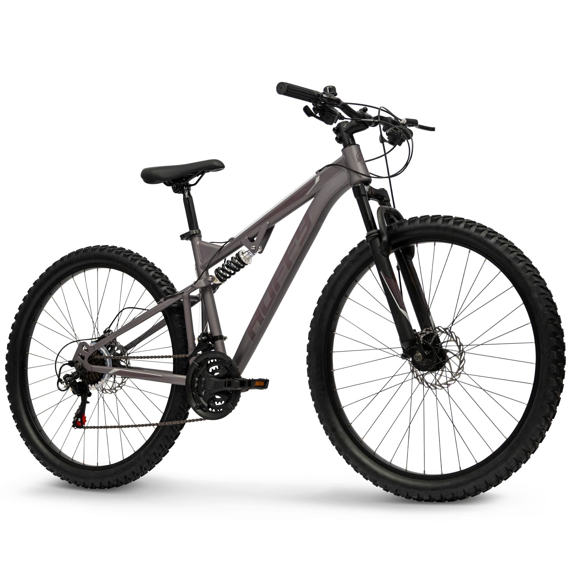 Kinderfahrrad Marker Hellgrau, 27,5 cm - Hellgrau, Basics, Metall (68/105/176cm)