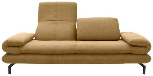 2-sitzer-sofa Looks Xiii Messingfarben - Messingfarben/Schwarz, Design, Textil (204 (264)/83 (110)/98cm) - LOOKS by W.Joop