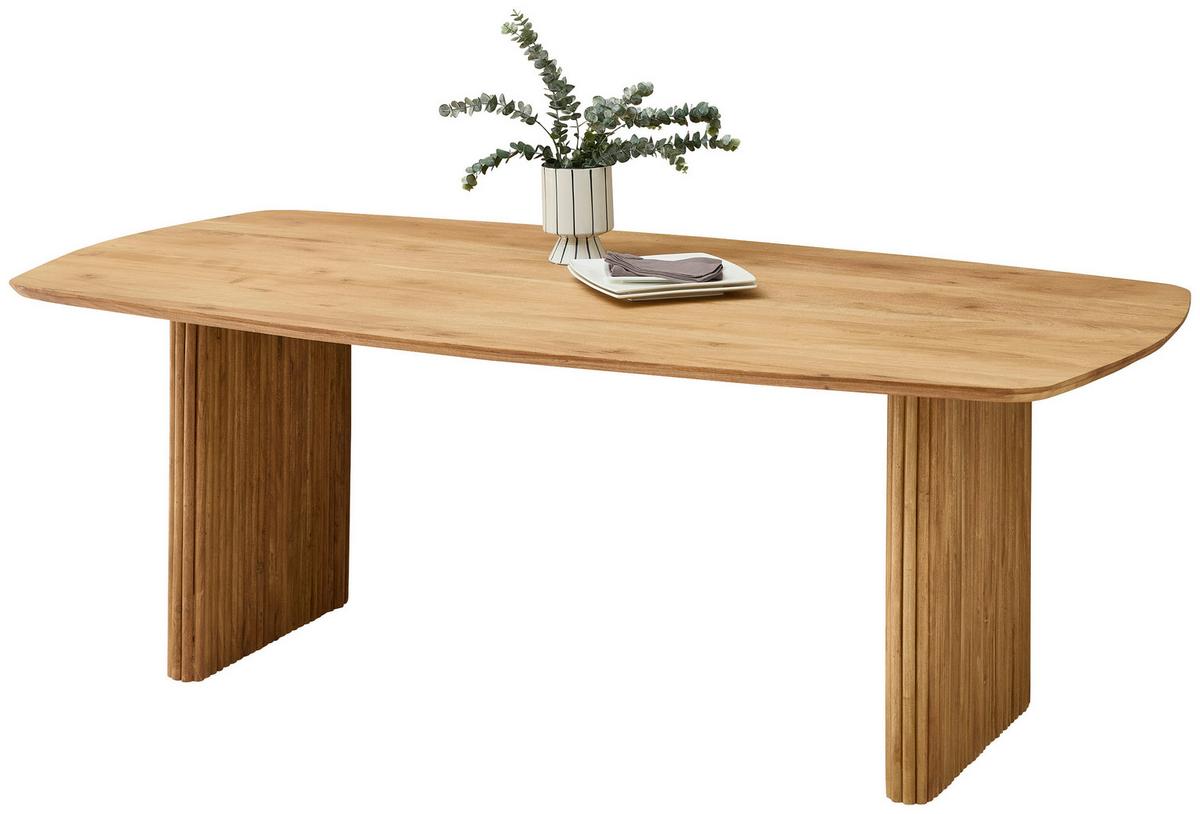 Esstisch Barney Akaziefarben, L: 220 cm - Akaziefarben, MODERN, Holz (220/110/77cm) - Livetastic