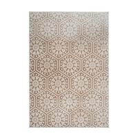 FLACHWEBETEPPICH Taupe, Bunt, - Taupe, KONVENTIONELL, Textil (120/170cm) - Kayoom