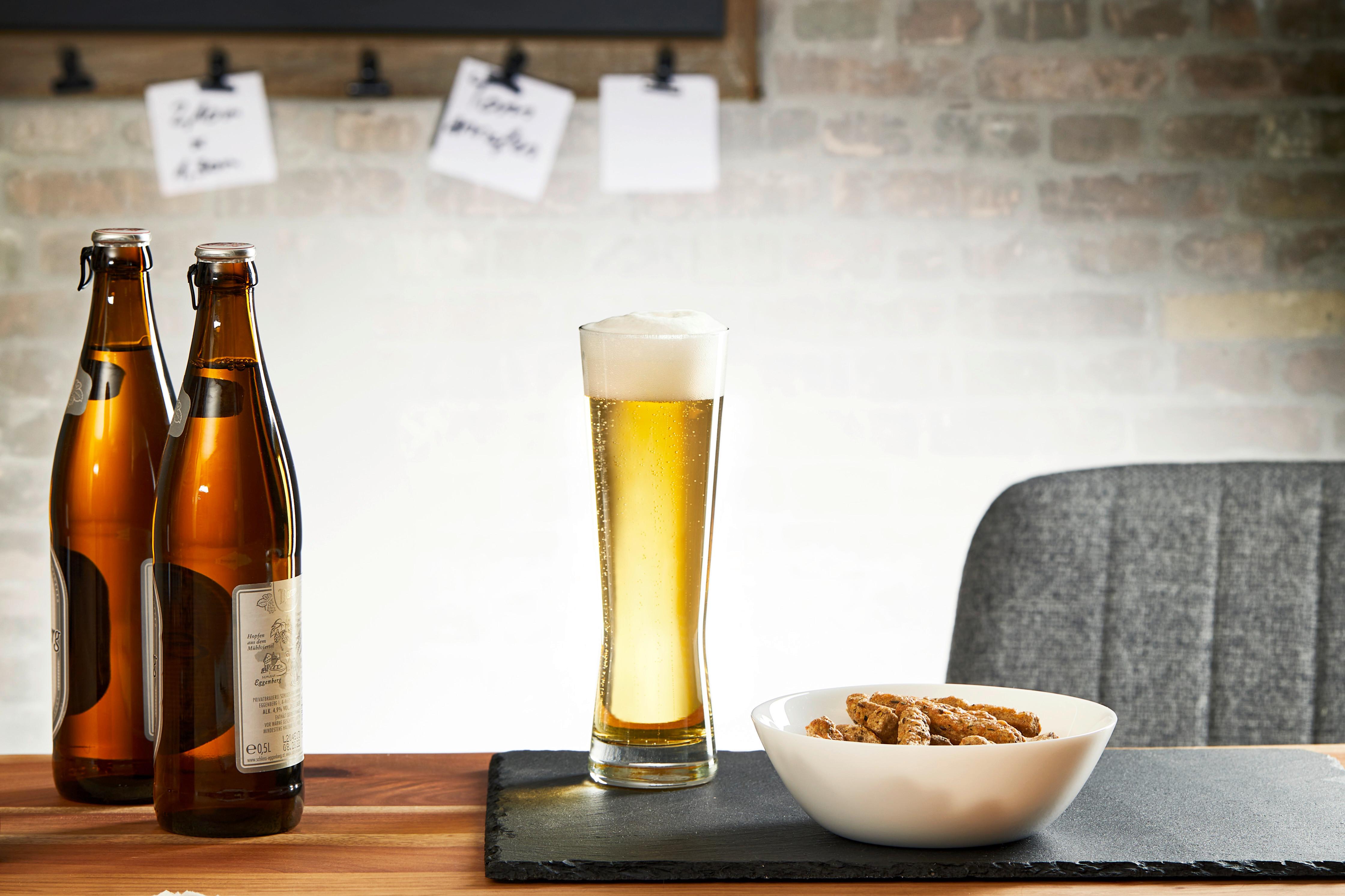 Bierglas Fredo, Ca. 345 Ml - Transparent, KONVENTIONELL, Glas (345ml) - Luca Bessoni