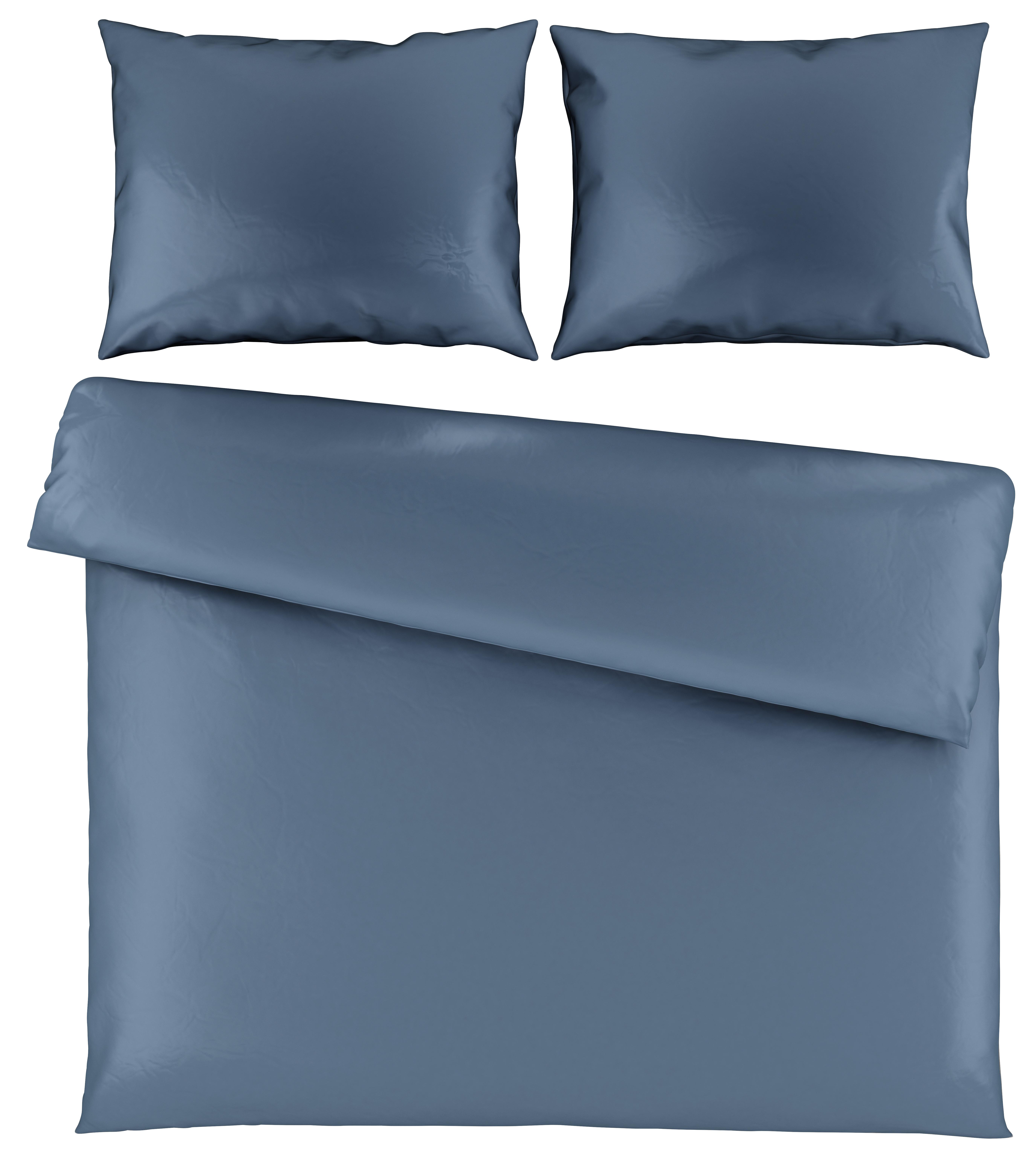 Povlečení Alex Uni Xxl, 200/220cm - modrá, Moderní, textil (200/220cm) - Premium Living
