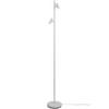 LED-Stehleuchte Omari Weiß  H: 141 cm - Weiß, Design, Metall (141cm) - Nordlux