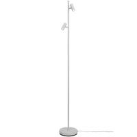 LED-Stehleuchte Omari Weiß  H: 141 cm - Weiß, Design, Metall (141cm) - Nordlux
