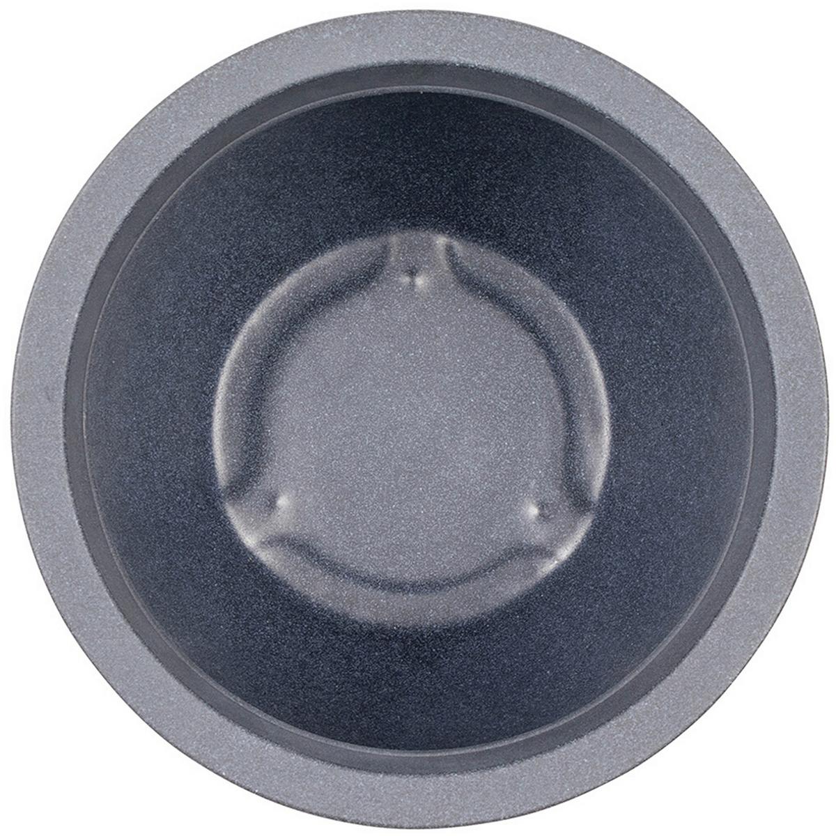 Pflanzentopf Anthrazit D: 40 Cm - Anthrazit, Basics, Kunststoff (40/30,7cm) - Siena Garden