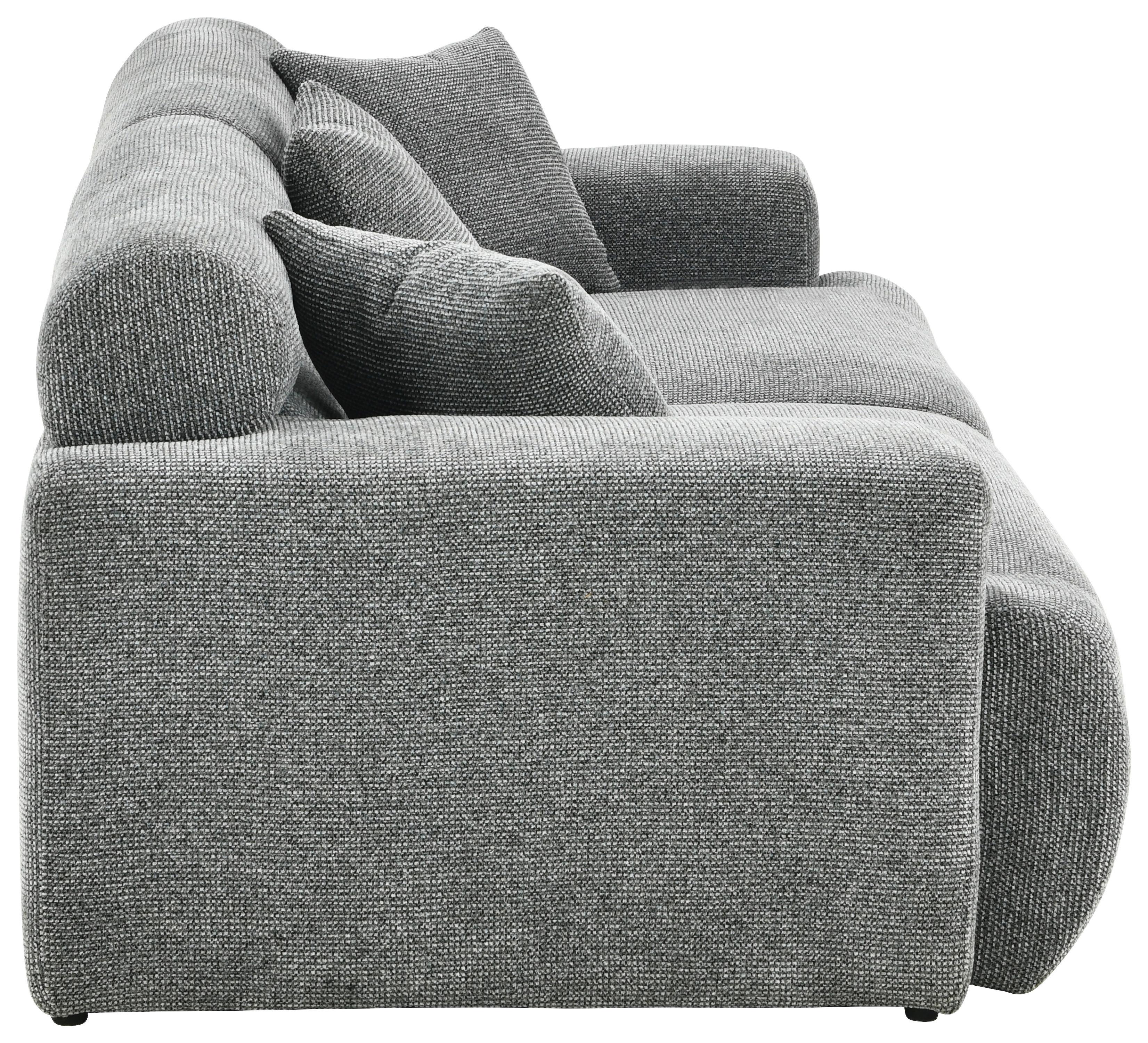 Bigsofa Mercure Grau B: 210 Cm - Grau, Design, Holz/Textil (210/68/98cm) - Livetastic