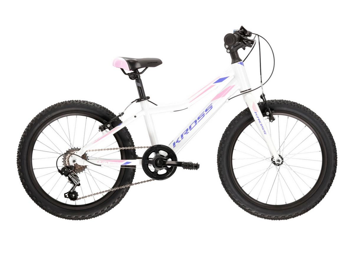 Kinderfahrrad Kross Lea Mini 3.0 Light - Weiß, KONVENTIONELL, Metall (65/40/80cm)