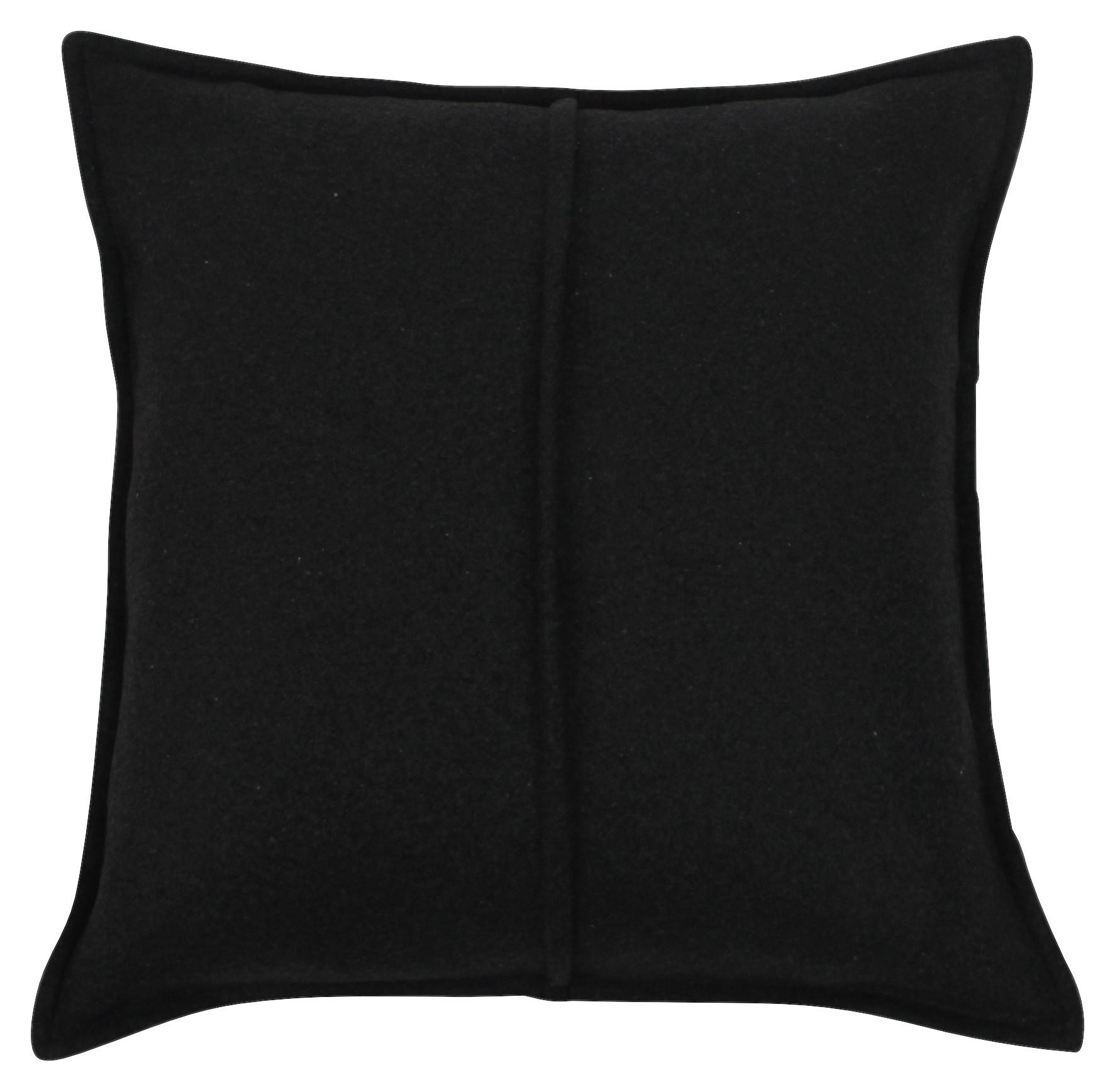 Zierkissen Stockholm - Anthrazit, MODERN, Textil (45/45cm) - Luca Bessoni