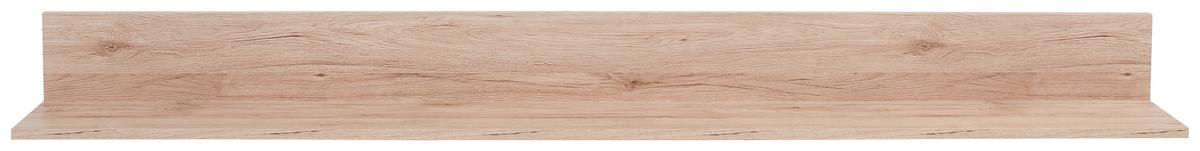Falipolc Malta - tölgyfa, Modern, faalapú anyag (180/18/20cm)