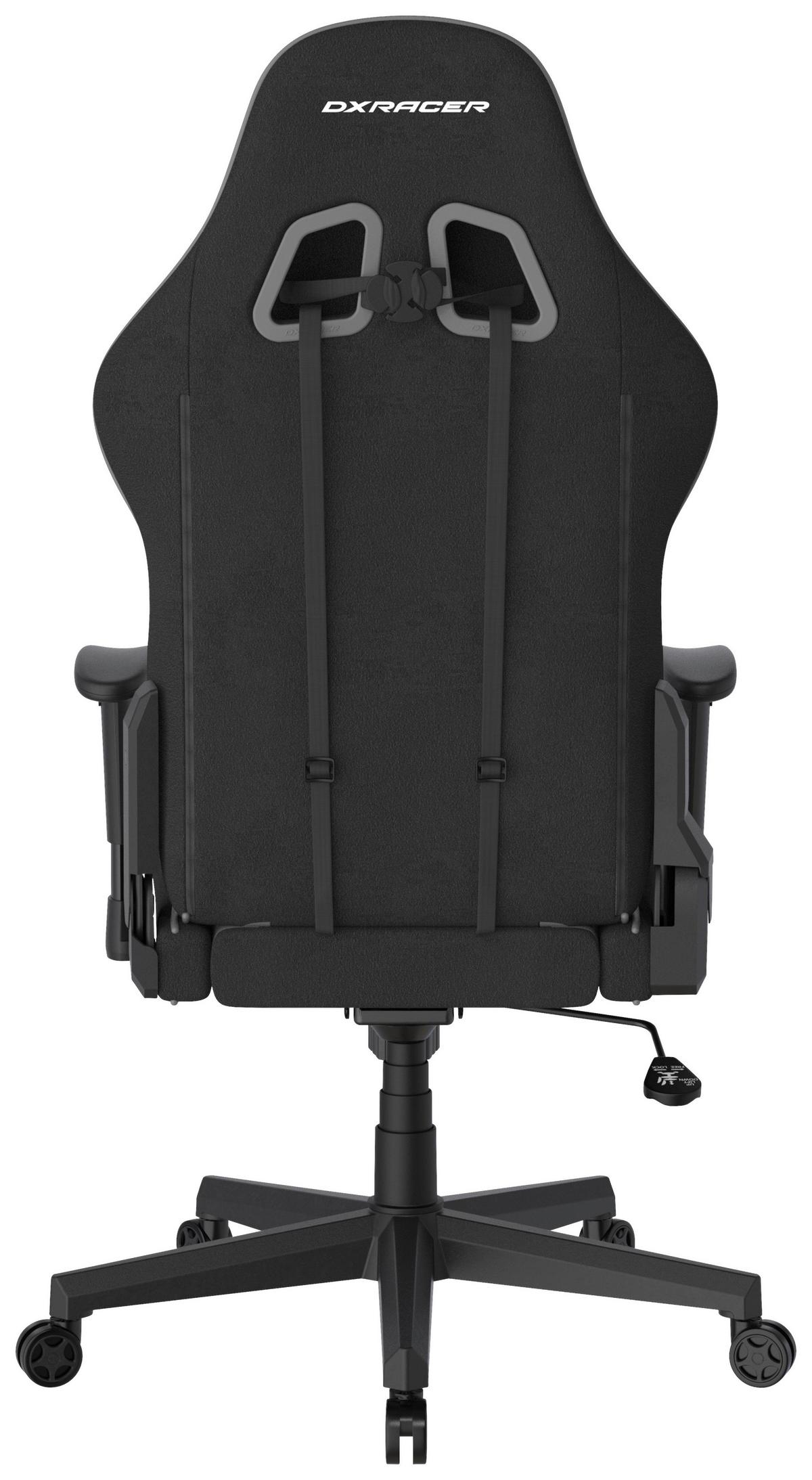 Gamingstuhl DX Racer Prince L - Schwarz/Grau, MODERN, Kunststoff/Textil (67/126/67cm) - Dxracer