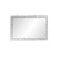 WANDSPIEGEL Schwarz B: 60cm - Schwarz, Design, Glas/Holzwerkstoff (60/90/2cm) - Livetastic