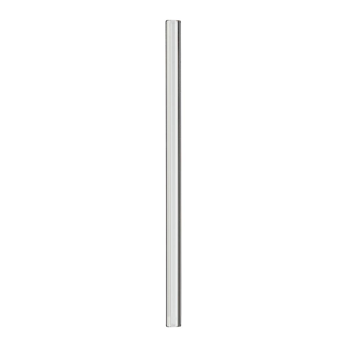 SLAMKA NA PITIE JESSY - priehľadné/čierna, sklo (16cm) - Premium Living