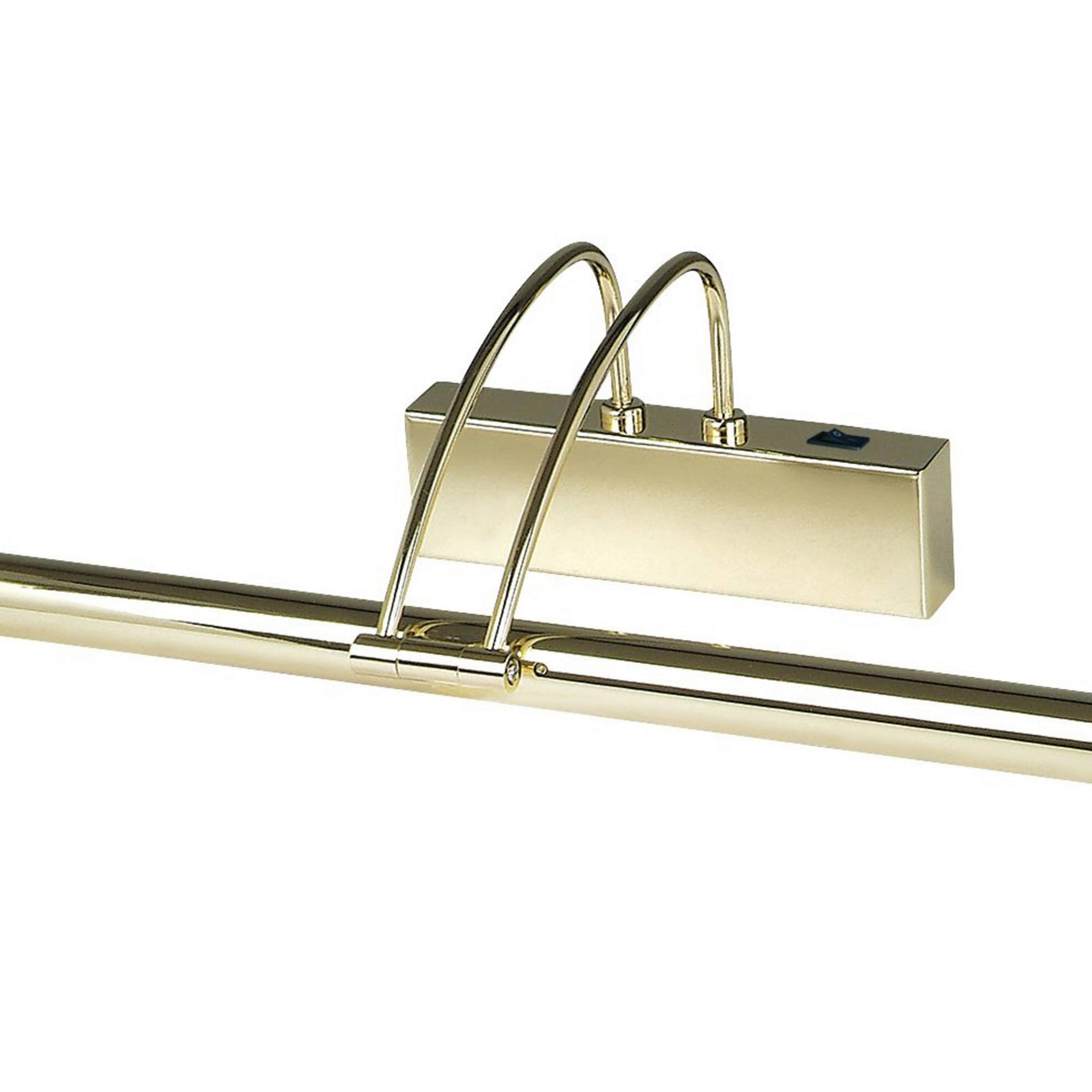 Led-bilderleuchte Majorca Goldfarben B: 20 Cm - Goldfarben, KONVENTIONELL, Kunststoff/Metall (68/20/12cm)