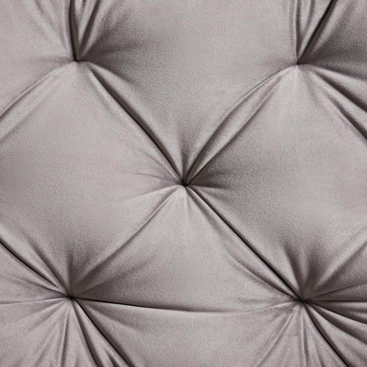 SEDACÍ LAVICE EILEEN - šedá/černá, Moderní, kov/textil (171/88/65cm) - Premium Living