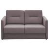 2-Sitzer-Sofa Mit Schlaffunktion Regi Rosa - Schwarz/Rosa, KONVENTIONELL, Textil (147/89/87cm) - Livetastic