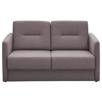 2-Sitzer-Sofa Mit Schlaffunktion Regi Rosa - Schwarz/Rosa, KONVENTIONELL, Textil (147/89/87cm) - Livetastic