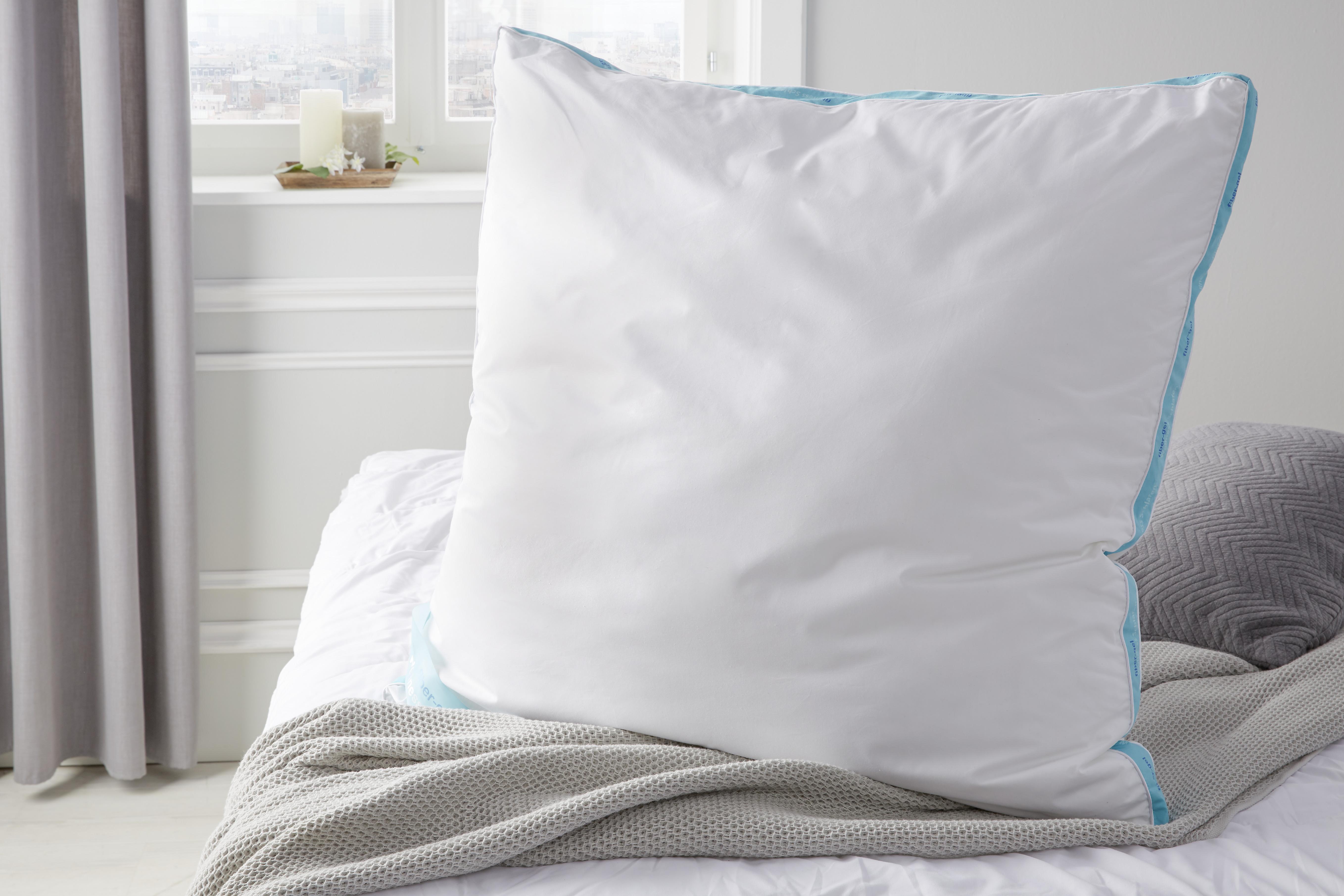 Tříkomorový polštář Wellness, 70/90 cm - bílá, textil (70/90cm) - Nadana