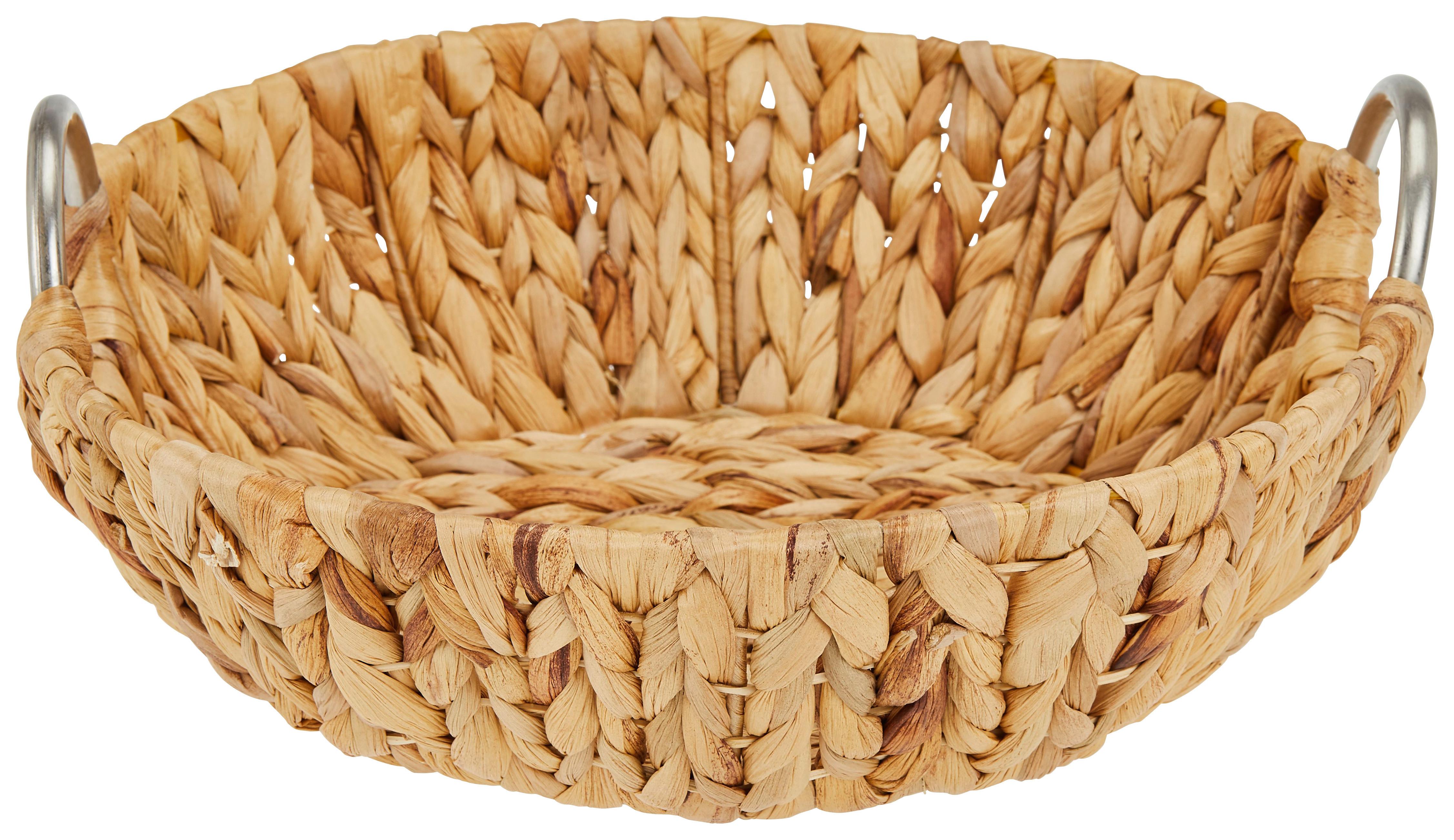 Dekoschale Algimantas M Naturfarben Dxh: Ca. 35x15 Cm - Naturfarben, Basics, Naturmaterialien/Metall (35/15cm) - Ondega