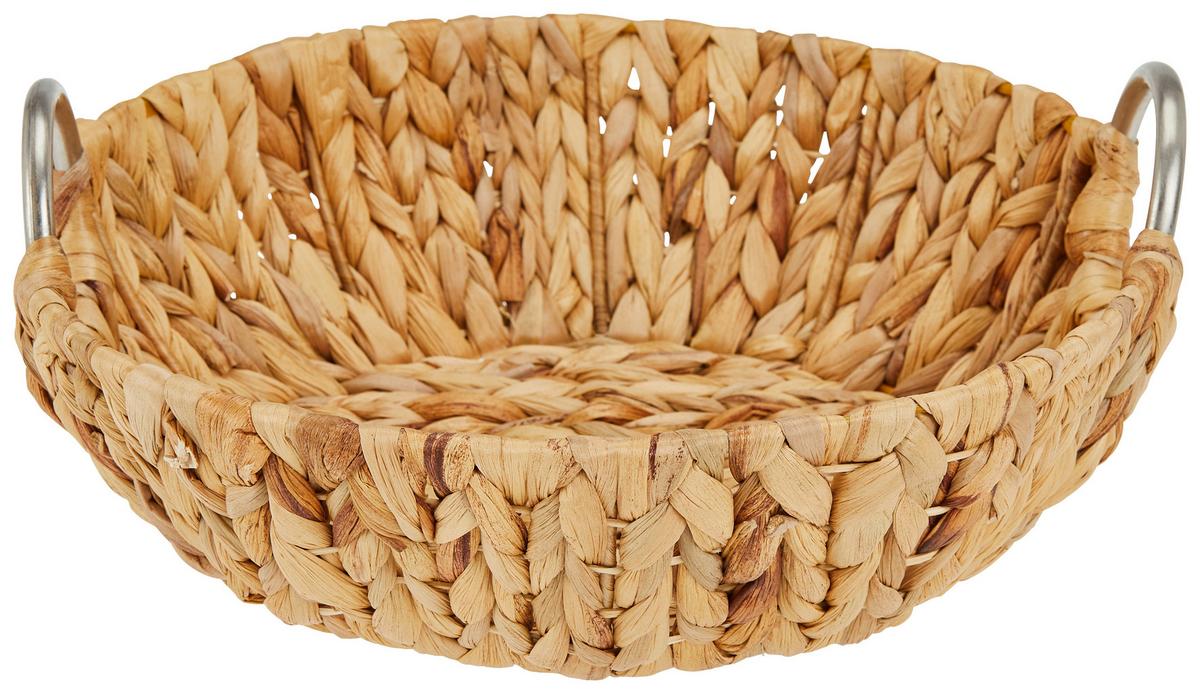 Dekoschale Algimantas M Naturfarben DxH: ca. 35x15 cm - Naturfarben, Basics, Naturmaterialien/Metall (35/15cm) - Ondega