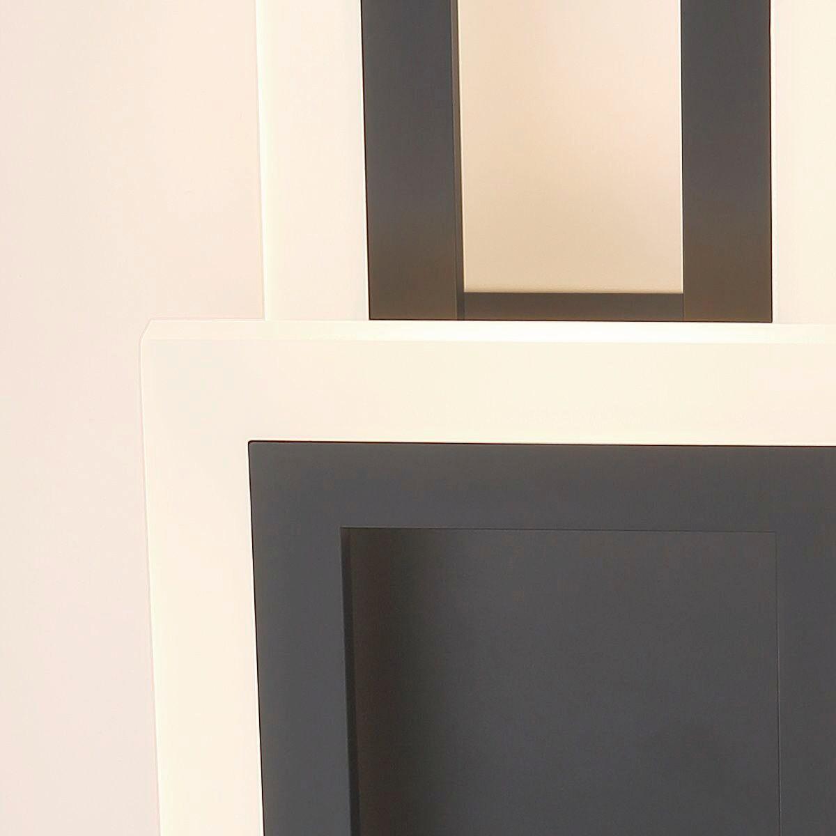 Led Falilámpa Qn-Inizio-1w-Bk - fekete, Design, műanyag/fém (40,6/17,6/10,2cm) - Elstead Lighting