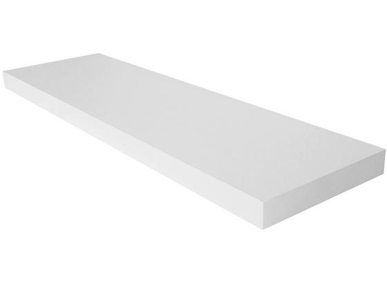 Nástenný Regál Giga - biela, Moderný, kompozitné drevo (80/3,8/23,50cm) Nástenný Regál Giga - biela, Moderný, kompozitné drevo (80/3,8/23,50cm)