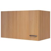 Horná kuchynská skrinka NANO KH 60 - farba buka/farba ušľachtilej ocele, Modern, kompozitné drevo/plast (60/32/32cm) - MID.YOU