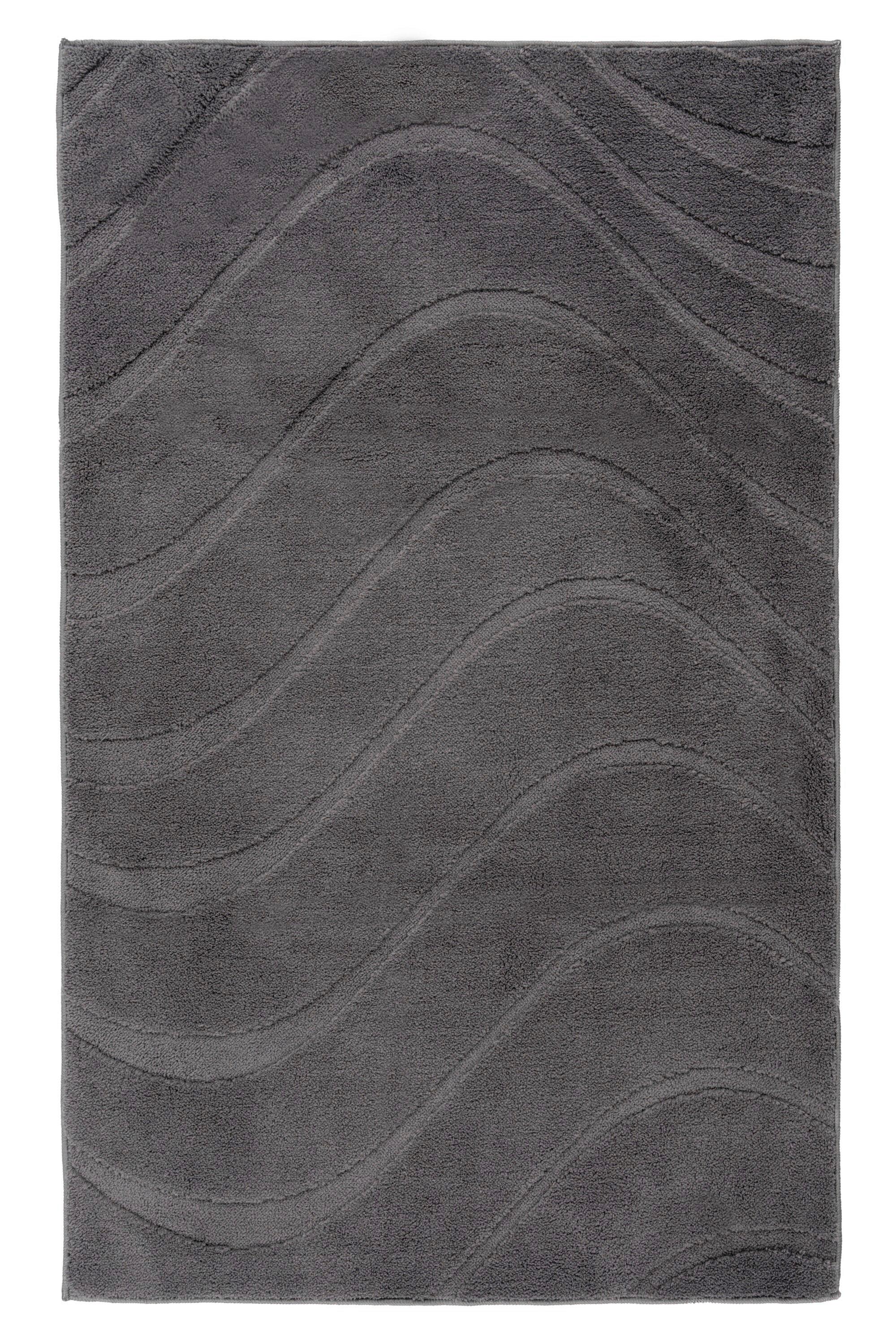 Badematte Ocean Touch Grau - Basics (67/110cm) - Kayoom