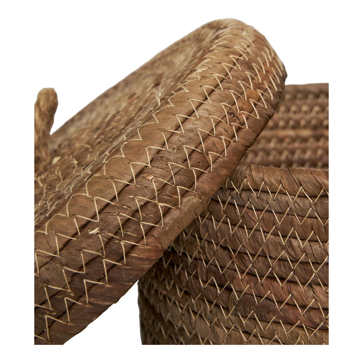 Korbset Seegras, Braun, 2-teilig - Braun, Basics, Naturmaterialien