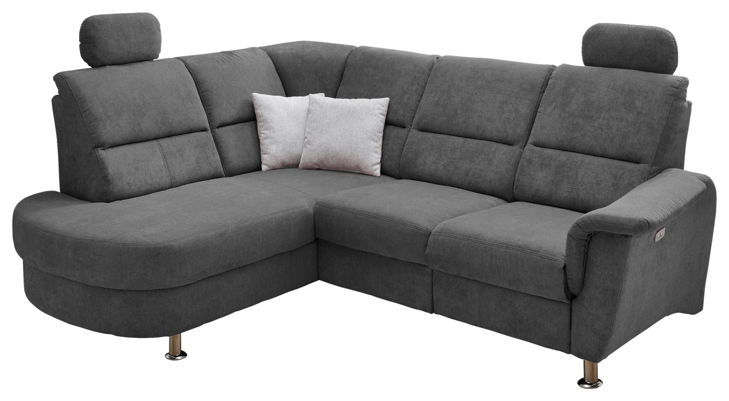 Ecksofa Parole Anthrazit S:184/231 cm