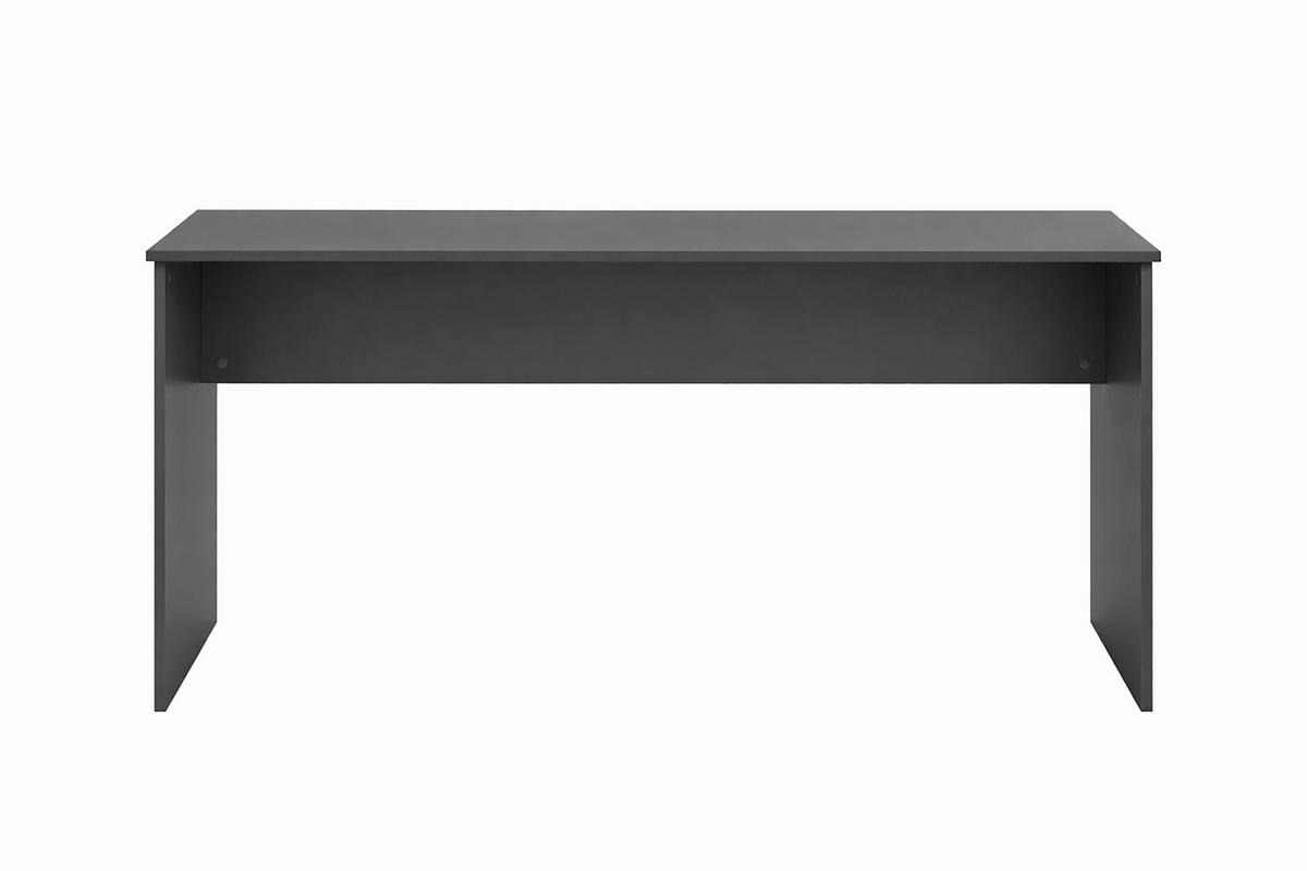 Schreibtisch Metz Anthrazit B: 144cm - Anthrazit, MODERN, Holzwerkstoff (144/65/73,6cm) - MID.YOU