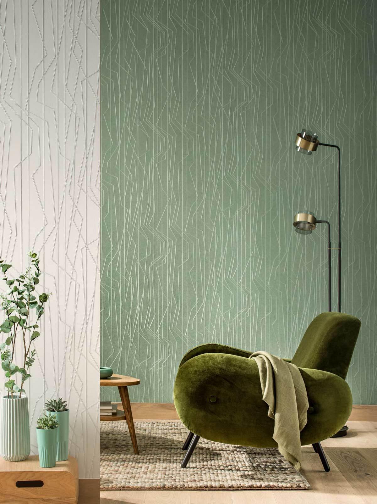 Tapéta 6015600 Eurorolle Vlies - zöld (53/1005cm)