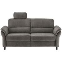 3-Sitzer-Sofa Cavoli, Graubraun L B: 192 cm - Graubraun/Schwarz, MODERN, Textil (192/90/89cm) - Livetastic