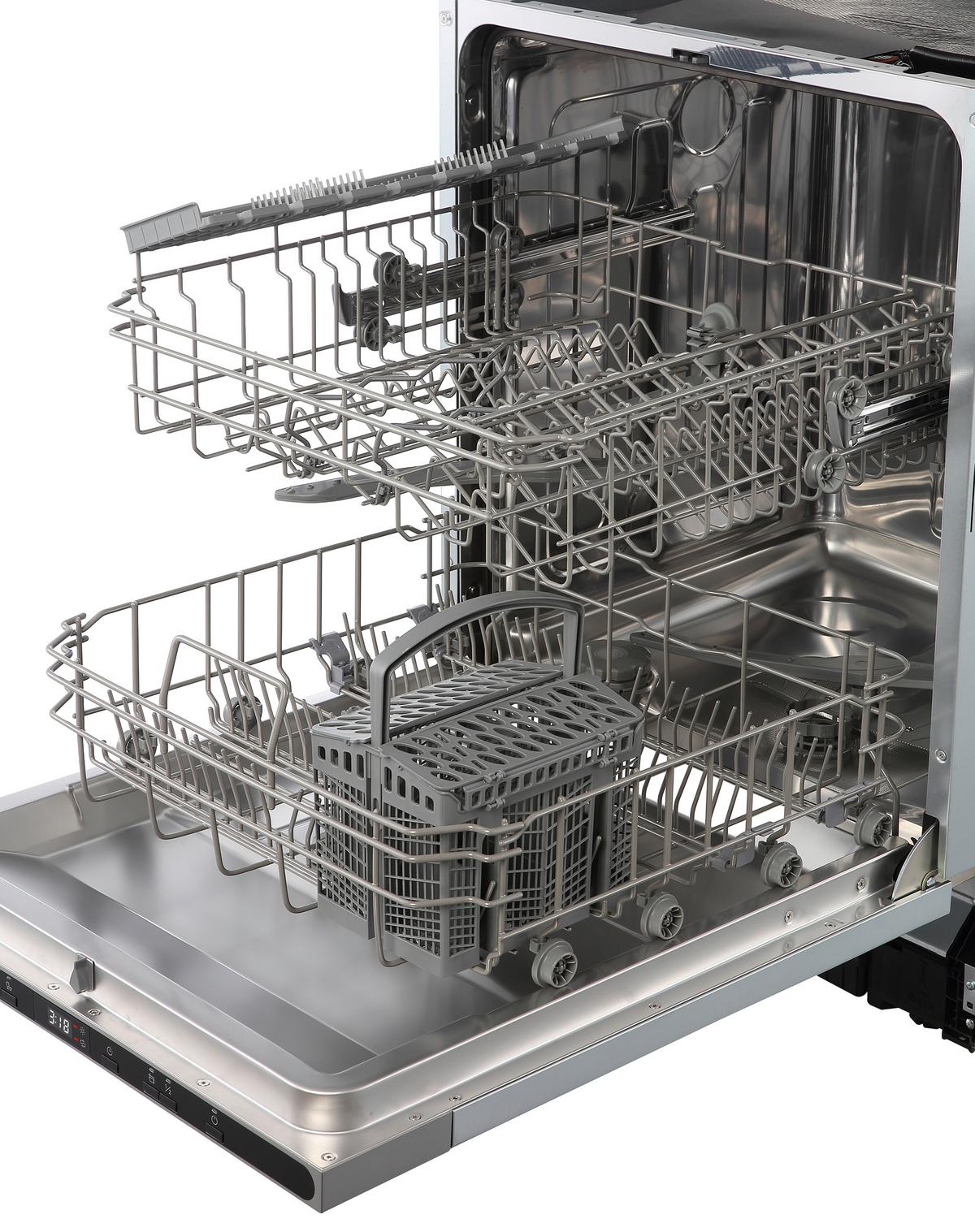 GESCHIRRSPÜLER GSV60DM - Silberfarben, Basics, Kunststoff/Metall (59,8/82/55cm) - Mican