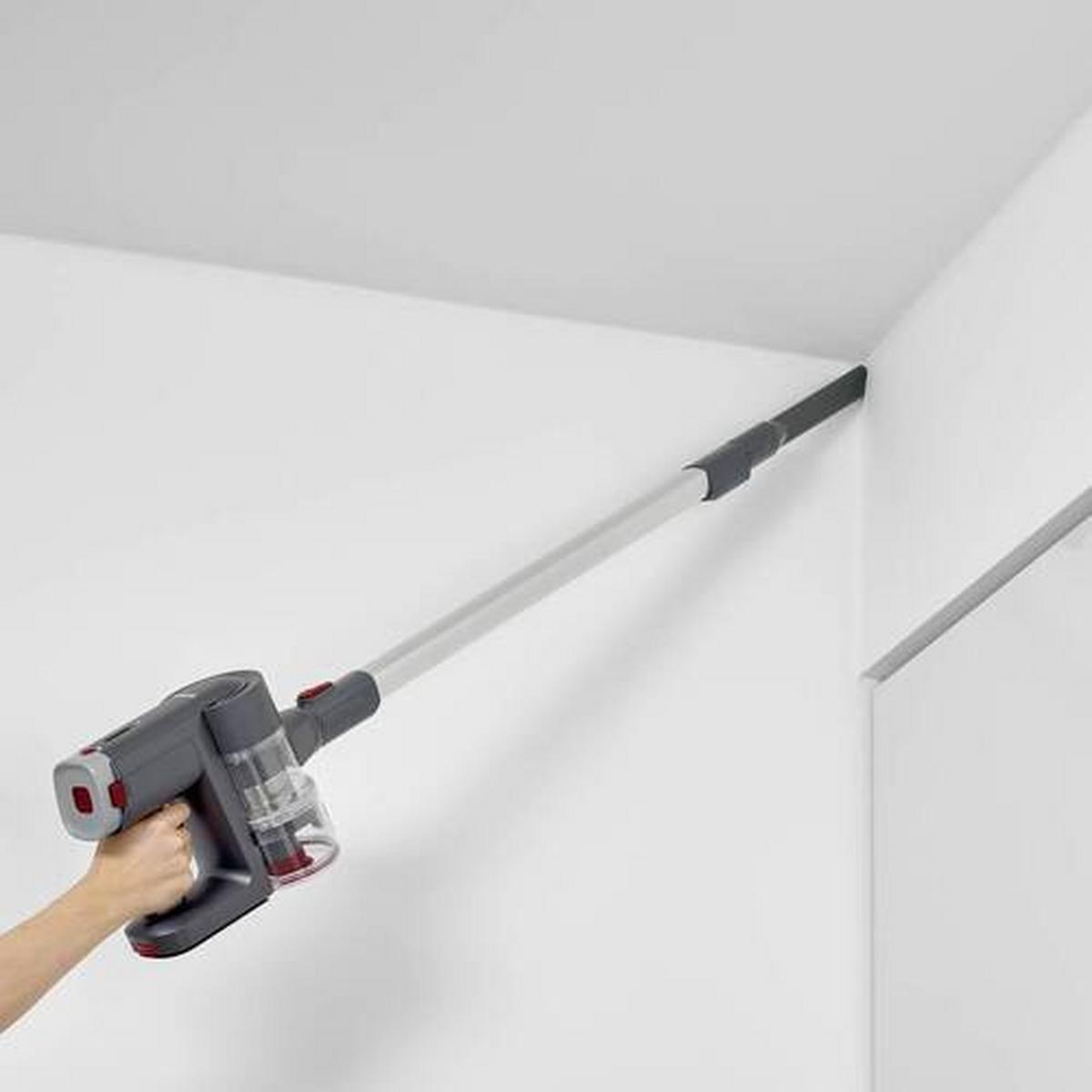 Akku-staubsauger Ohne Beutel Teleskoprohr 90 W - Anthrazit/Rot, Basics, Kunststoff (24/11,5/21cm) - Severin
