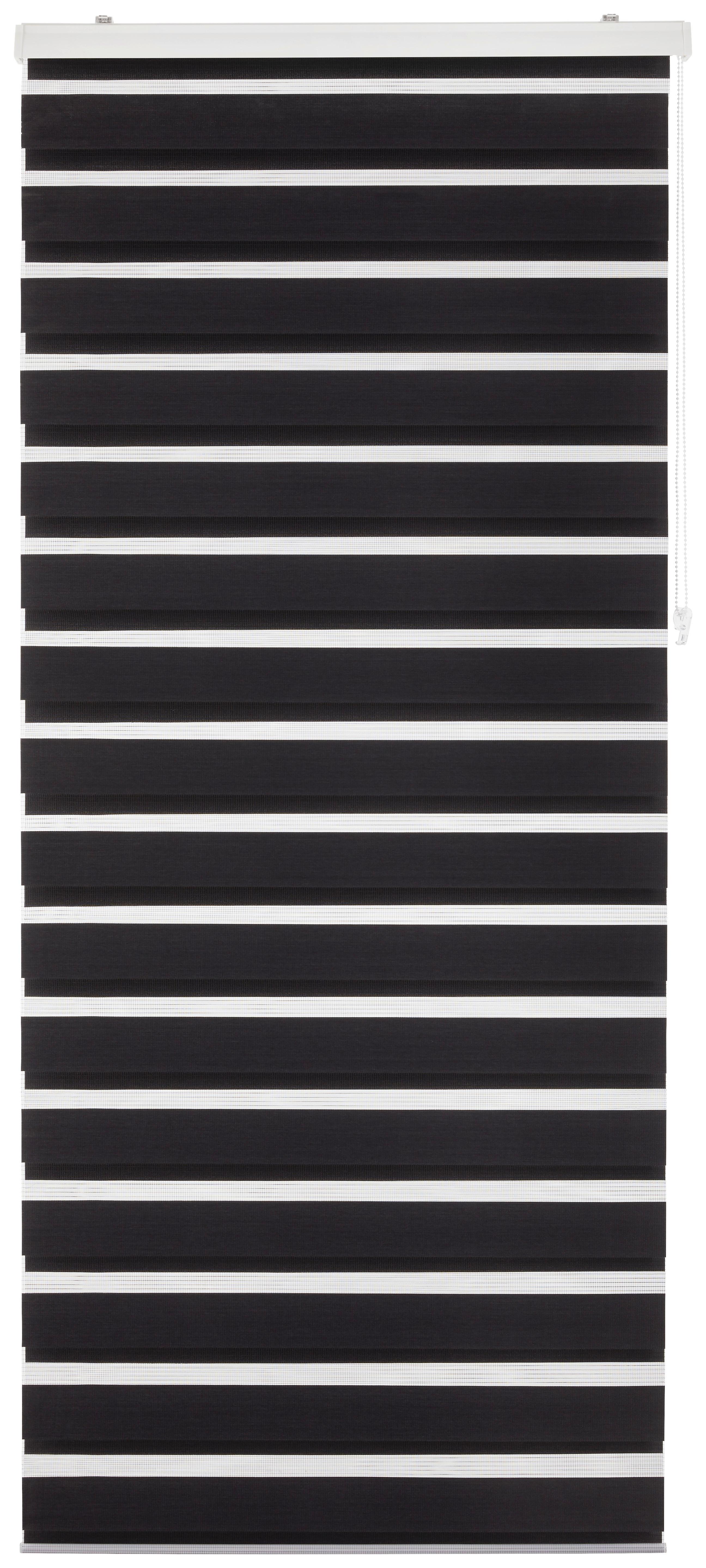 DUÁLNÍ ROLETA THOMAS - černá, textil/plast (90/210cm) - Premium Living