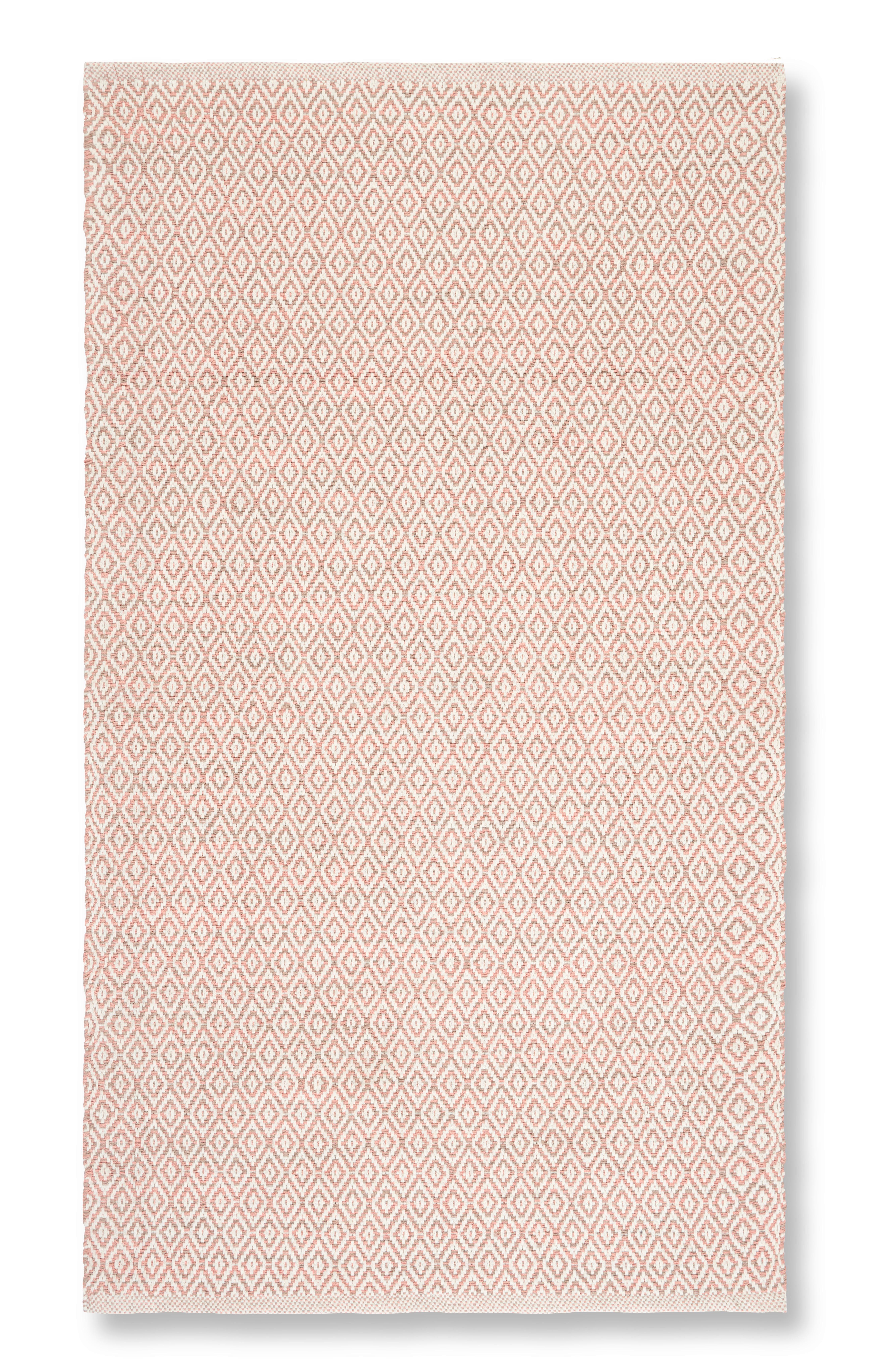 RUČNĚ TKANÝ KOBEREC Carola 1, 60/120cm, růžová - růžová, Basics, textil (60/120cm) - Modern Living