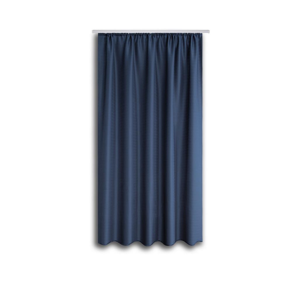Vorhang mit Band Ben II 135x175 cm Blau
