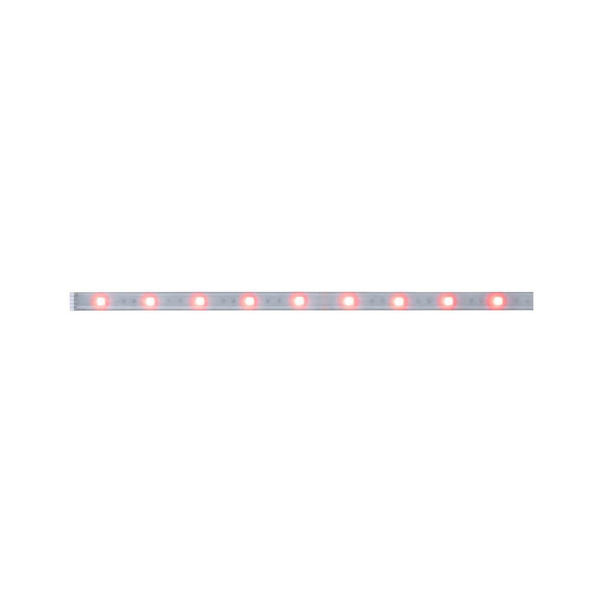 Led-streifen Farbwechsler L: 1 M Ip44, Dimmbar - Silberfarben, Basics, Kunststoff (100cm) - Paulmann