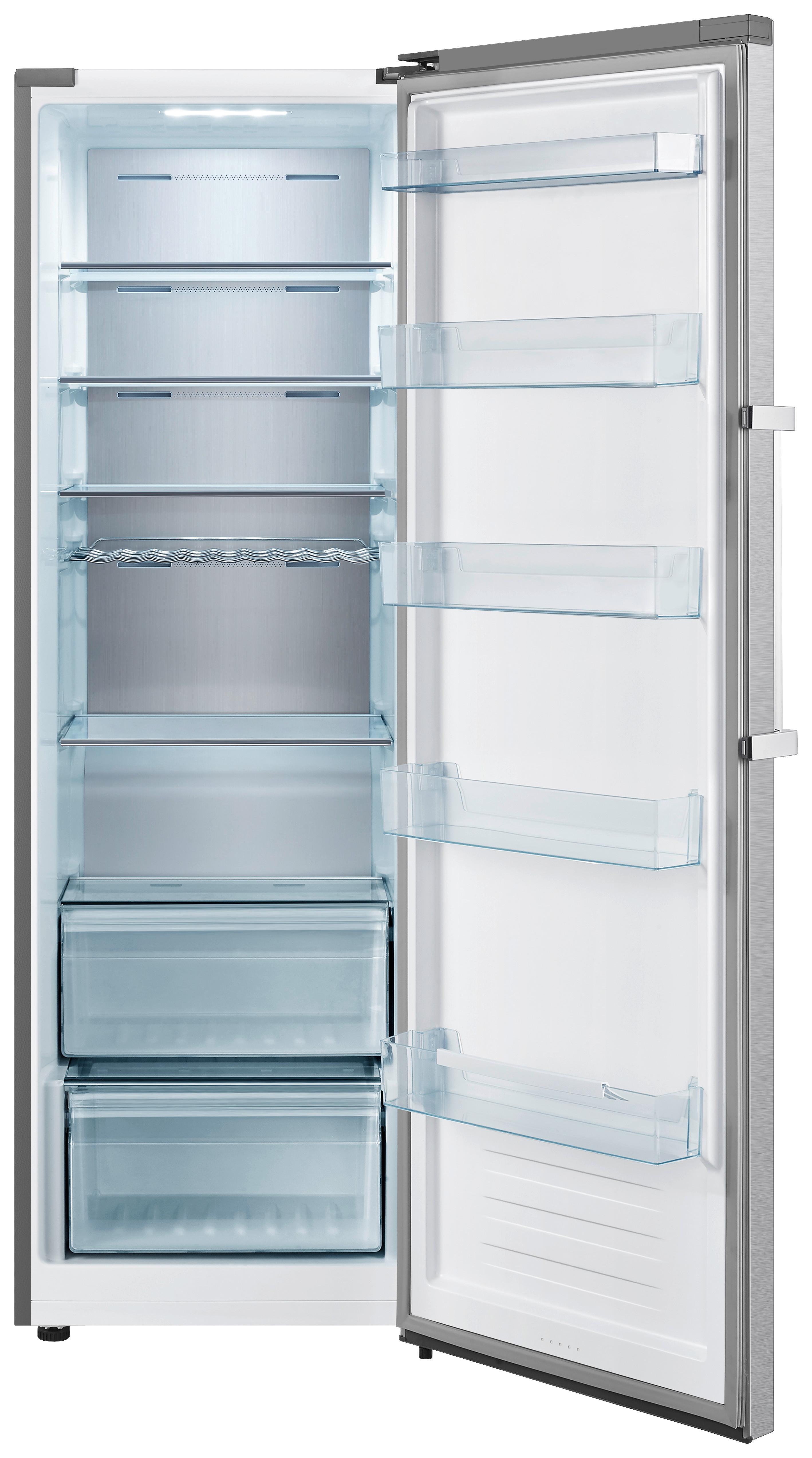 Kühlschrank Rl481n4bie - Edelstahlfarben, MODERN, Kunststoff/Metall (59,5/185,5/65,1cm) - Hisense